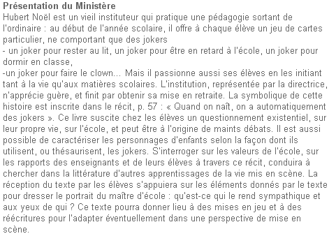 de lecture joker cm1