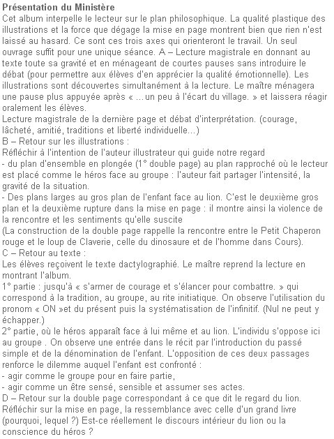 Fiche lecture yakouba