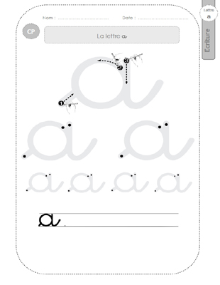 Gs Graphisme Et Ecriture Cursive En Grande Section De Maternelle