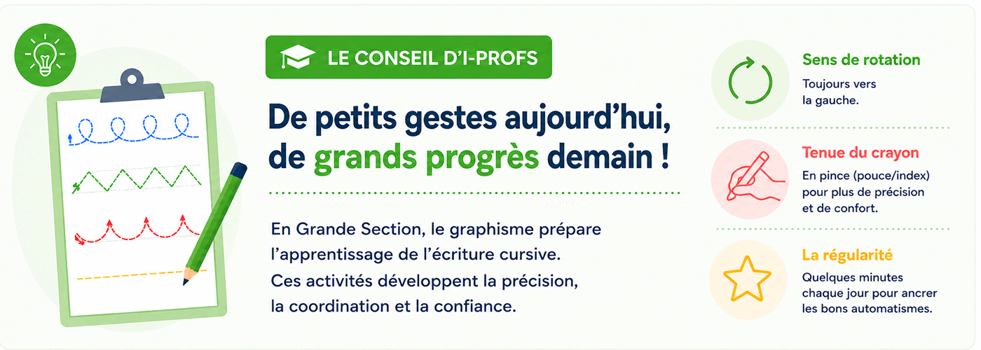 Conseils pour le graphisme en Grande Section