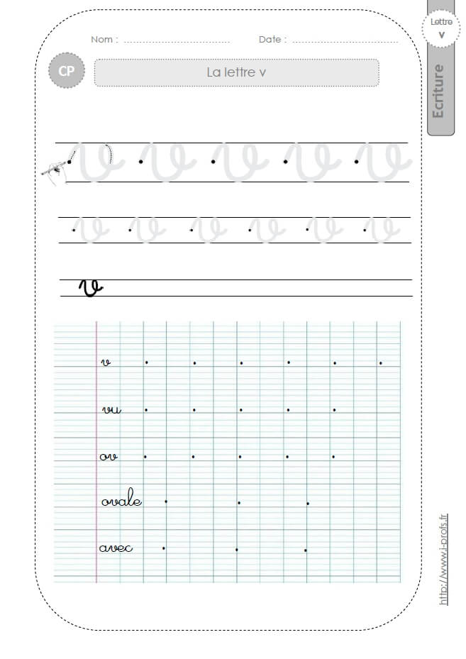 Apprendre à écrire les minuscules cursives CP CE1 – iProf Éducation  Ressources pédagogiques