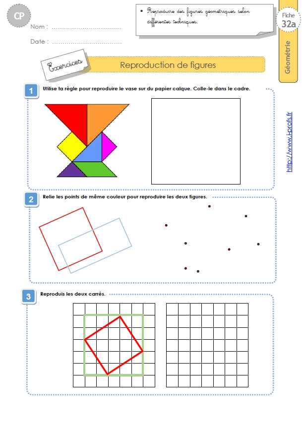 Cp Exercices Problemes De Reproduction De Figures En Geometrie Mesures Et Grandeurs 86 Fiches D Exercices Et D Evaluations En Geometrie Mesures