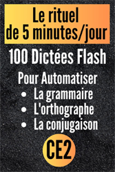 100 Dictées Flash CE2