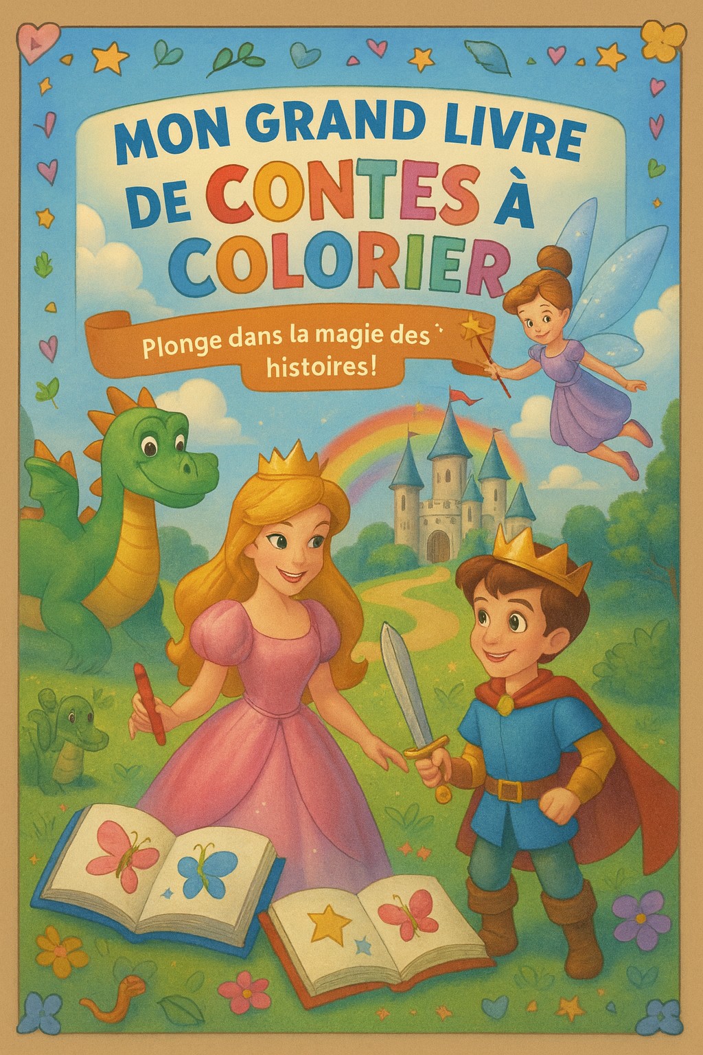 Album de coloriage gratuit sur les contes
