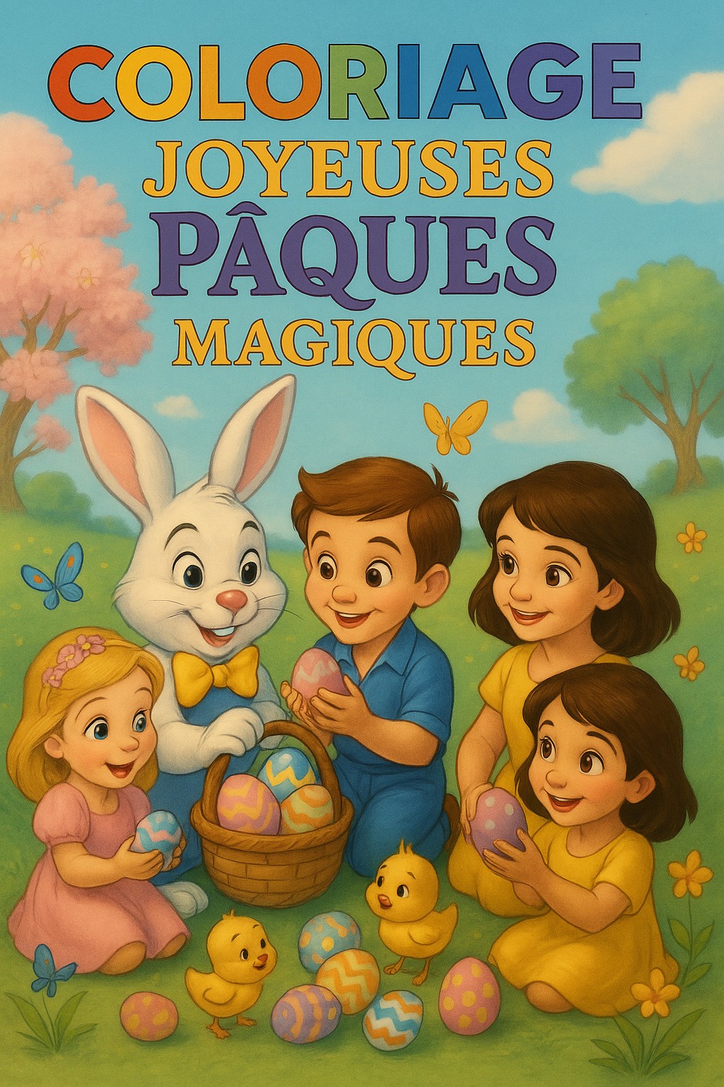 Coloriages gratuit sur les fêtes:Pâques