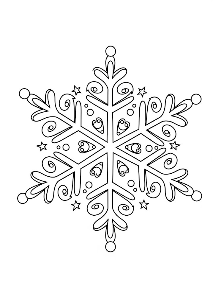 Flocon de Noël