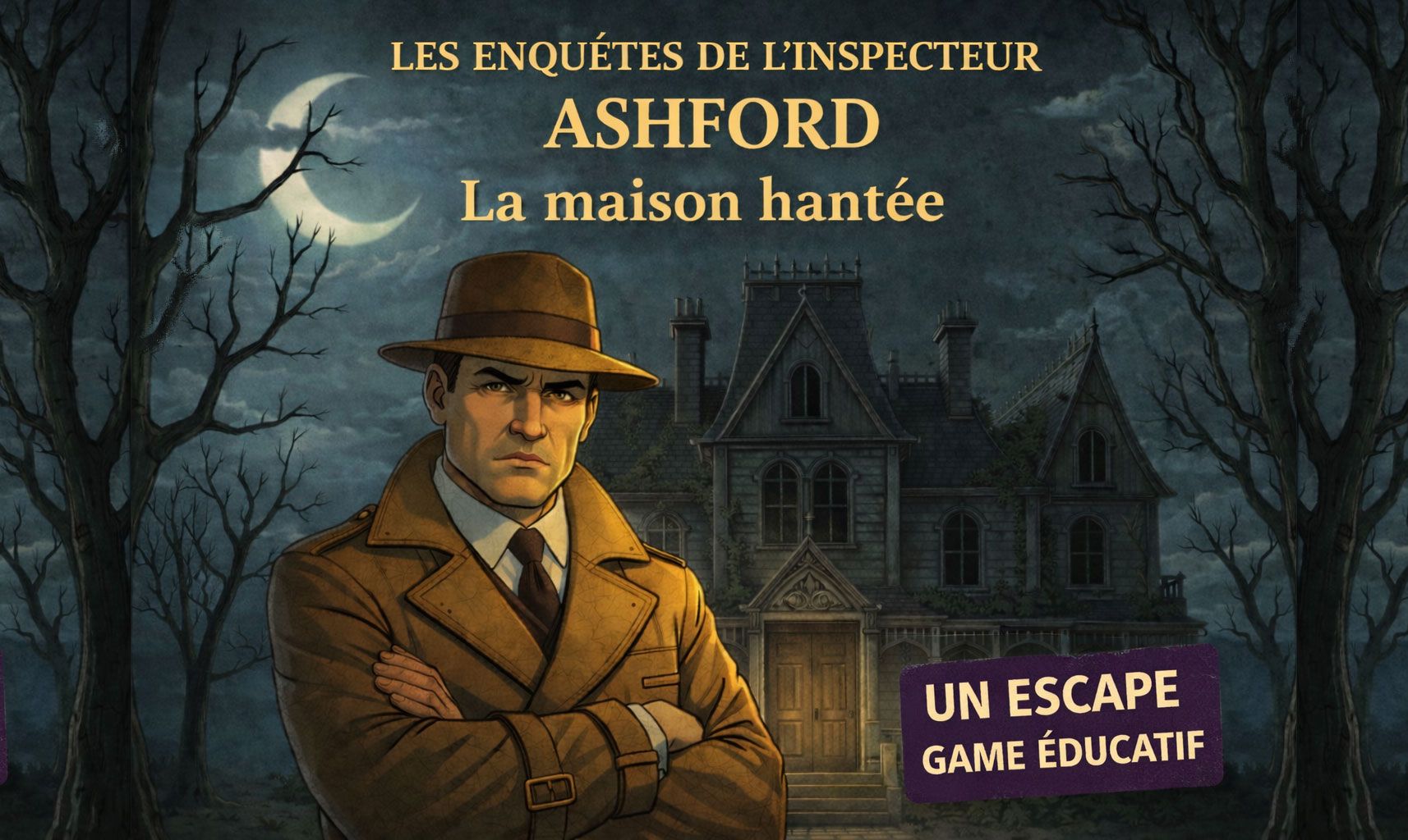 Les enquêtes de l’inspecteur Ashford — La maison hantée