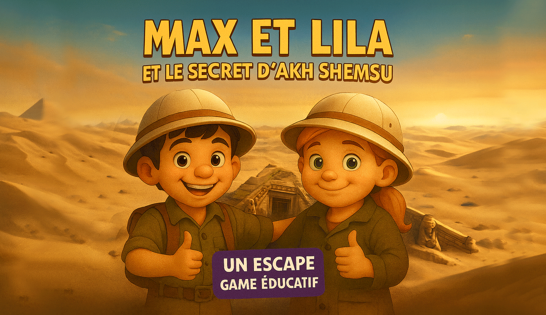 Max et Lila — Le secret d’Akh Shemsu